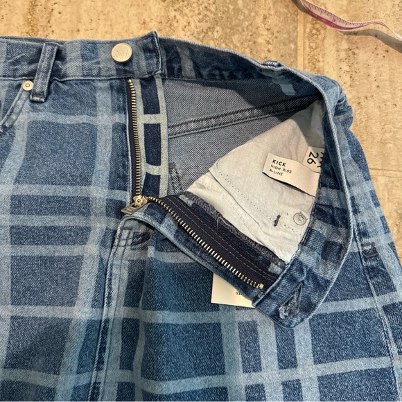 NWT ZIGGY Denim - ZGY DENIM Kick Skirt Size 26 - Picture 8 of 13